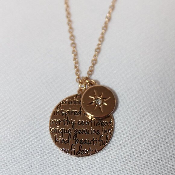 Avon "I AM" affirmation necklace - Picture 2 of 12